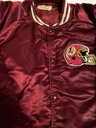 Washington Redskins Vintage Chalk Line Jacket Coat Size 3xl