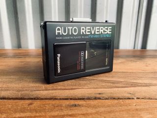 Panasonic Auto Reverse Rx - S35 Fm/am Stereo Cassette Player Vintage Walkman Tape