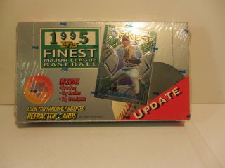 1995 Topps Finest Update Baseball Factory Box 24 Ct.