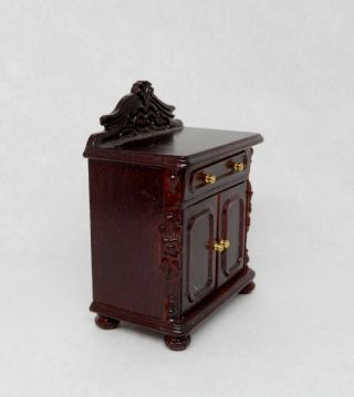 Vintage Bespaq Victorian Night Stand Dollhouse Miniature 1:12 2
