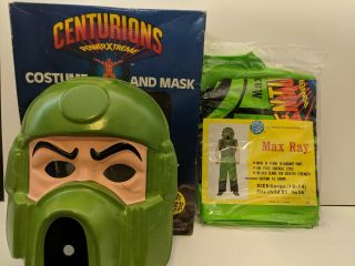 Vintage 1986 Centurions Xtreme Max Ray Ben Cooper Costume Mask