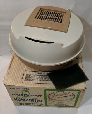 Vintage Gerber Hankscraft 3972 Cool Vapor Mist Humidifier Vaporizer