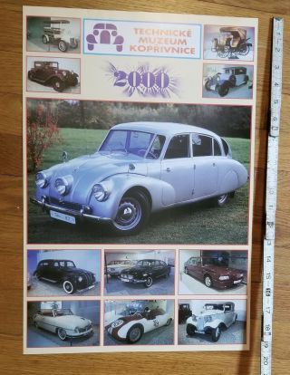 Tatra Car Poster From The Tatra Museum