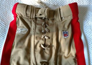 2002 San Francisco 49ers Classic - Team Issued Game Uniform Reebok Pant Rare