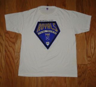 Russell Athletics Kansas City Royals Spring Training 1997 Shirt Size Xl Vintage