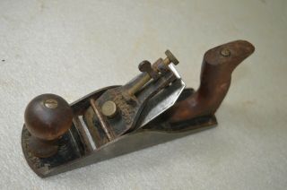 Vintage Shelton Woodworking Plane No.  4 Made In Usa Pat 1914609