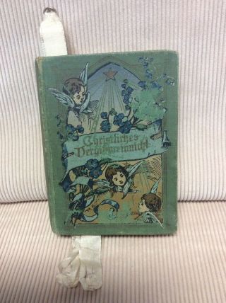 Vintage Tiny Book German Children 