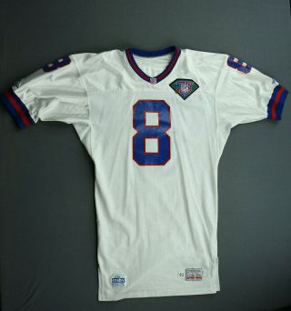 1994 White York Giants Game Issued Apex Jersey Size 44 Not Worn