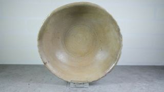 Chinese Song Dynasty Yue Ware Bowl Pottery With Rugged Edge Shipwreck