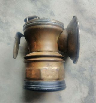 Vintage Brass " Auto - Lite " Miner 