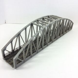 Roco Model Train Bridge Curved Arc Ho Vintage 18 " Built Weathered