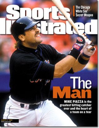 August 21,  2000 Mike Piazza York Mets Sports Illustrated