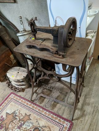 Vintage Singer & Co Industrial Sewing Machine