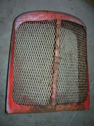 Vintage Allis Chalmers Wd Tractor - Grille / Screen Assembly - Rat Rod ?