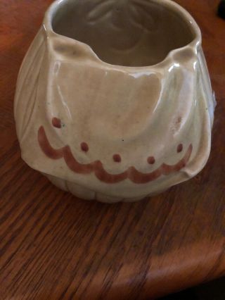 Red Wing Pottery Dutch Girl Cookie Jar “ Bottom Skirt Only” Replacement Vtg