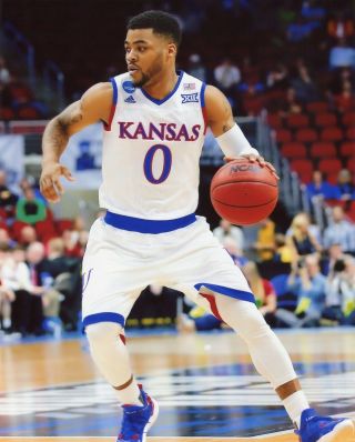 Frank Mason Iii Kansas Jayhawks Basketball 8x10 Sports Photo (gg)