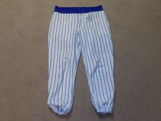 Lee Smith Game Worn Signed Pants 1981 Chicago Cubs