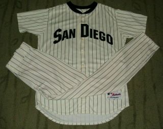 San Diego Padres Austin Hedges Game Issued Un Worn 1936 Tbtc Jersey Mlb Hologram