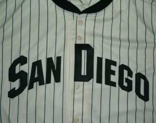 SAN DIEGO PADRES AUSTIN HEDGES GAME ISSUED UN WORN 1936 TBTC JERSEY MLB HOLOGRAM 2