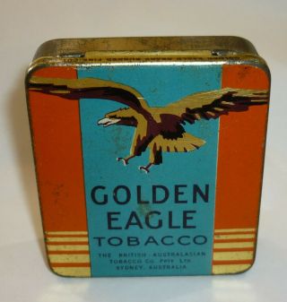 Golden Eagle Tobacco Tin - 1oz - Sydney,  Australia