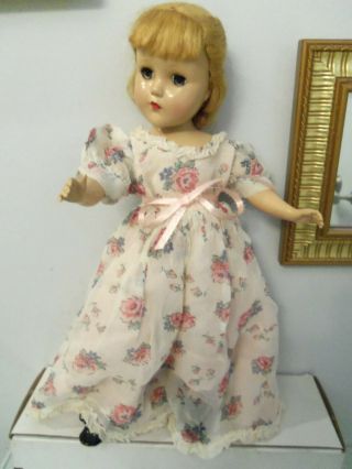 14 " Vintage Arranbee Nancy Lee,  Nanette 1950’s Doll Formal Dress