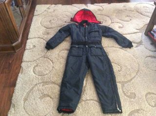 Vintage Montgomery Wards Western Field Snowmobile Suit Size Small