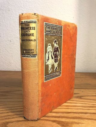 Vintage The Princess And Curdie George Macdonald C.  1908 Hb Book W/paste Down