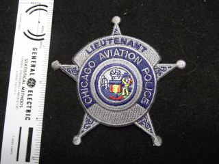 Illinois Chicago Aviation Airport O Hare Police Defunct Agency Vintage Old Lt