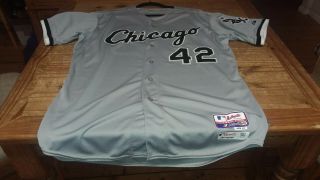 Chicago White Sox Jackie Robinson Day Robin Ventura Game Jersey Mlb Auth