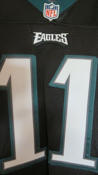 Philadelphia Eagles Authentic Game Issued Jersey,  Carson Wentz Nameplate Added 3