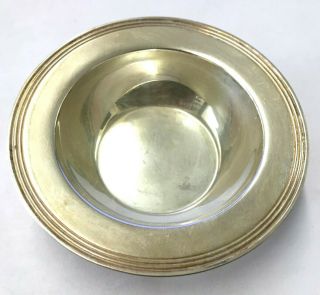 Authentic Vintage Tiffany & Co Sterling Silver Small 3.  25 " Bowl/dish,  1.  78 Ozt