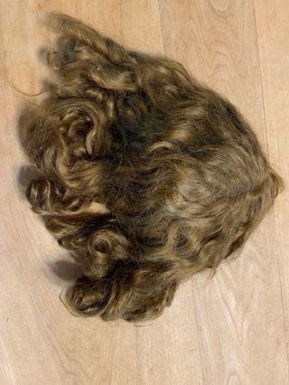 Possible Old Wig For Antique Doll - Brown