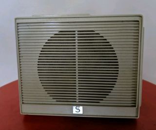 Vintage 1960s Singer Extension Speaker For Record Player Or Transistor Radio