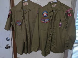 Vintage Boy Scouts Uniform Shirt Pants Eagle Sekettummaqua Anadarko Oklahoma