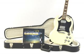 2011 Gibson Sg Standard Electric Guitar - Antique White W/ Case