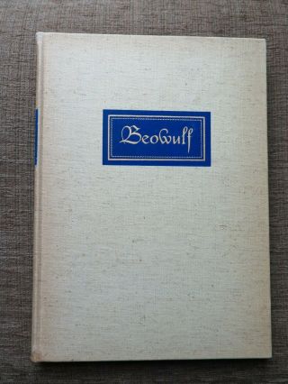 Beowulf Illustrated By Lynd Ward | Heritage Press,  Ny 1939 | Rare Volume