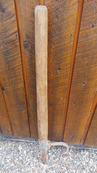 Antique Cant Hook 41 " Log Roller Peavey Lumber Jack Mill Signed Champion