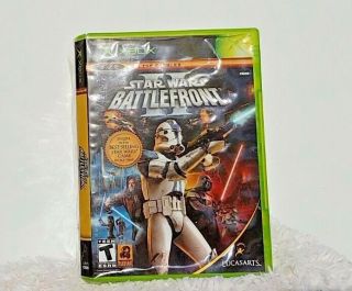 Star Wars Battlefront Ii 2 Microsoft Xbox Rare Vintage Software