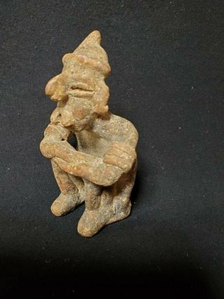 Pre - Columbian Nayarit Figure From Mexico.  400 Bc.