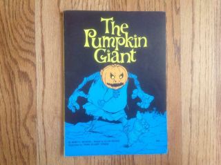 Vintage The Pumpkin Giant Book By Mary Wilkins 1975 3rd Print Softcover Pb