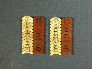 26 Pairs Of Vintage Aurora Magnets