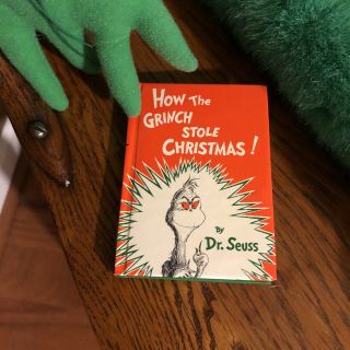 Vintage Dr Seuss The Grinch 28 inch Plush Doll Christmas Macys Exclusive 1997 3