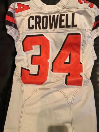 Isaiah Crowell Cleveland Browns Game Worn Jersey Fanatics