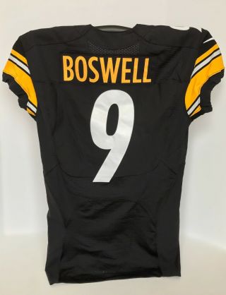 Chris Boswell 2016 Game Worn Pittsburgh Steelers Jersey