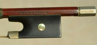 Old French Violin Bow Stamped  Buthod - Paris