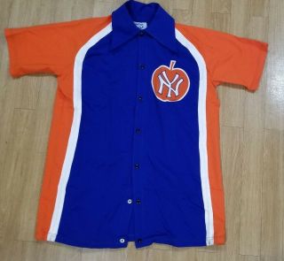 1980s York Knicks Team Issued Shooting Jacket Warm Up Nba Loa