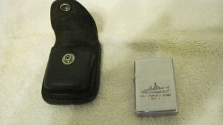 Vintage Uss Charles F Adams Ddg - 2 Zippo Lighter With Leather From A Local Estate