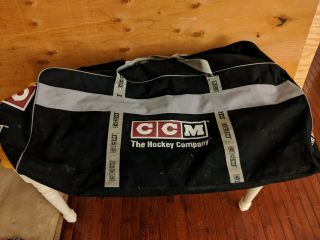 Ccm Hockey Goalie Bag Vintage Street Ice Stick Skate Helmet Mask Pads