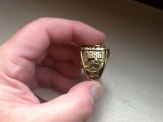 Boston Red Sox 1986 American League Champions Ring 3