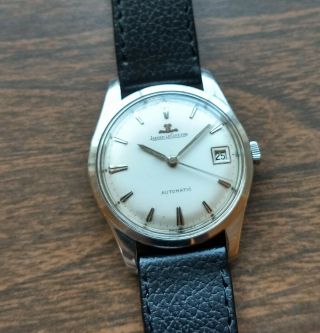 Vintage Jaeger Lecoultre Automatic Wristwatch.  Stainless Steel.  K881.